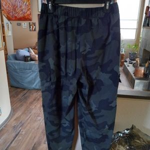 Camo jogger pants